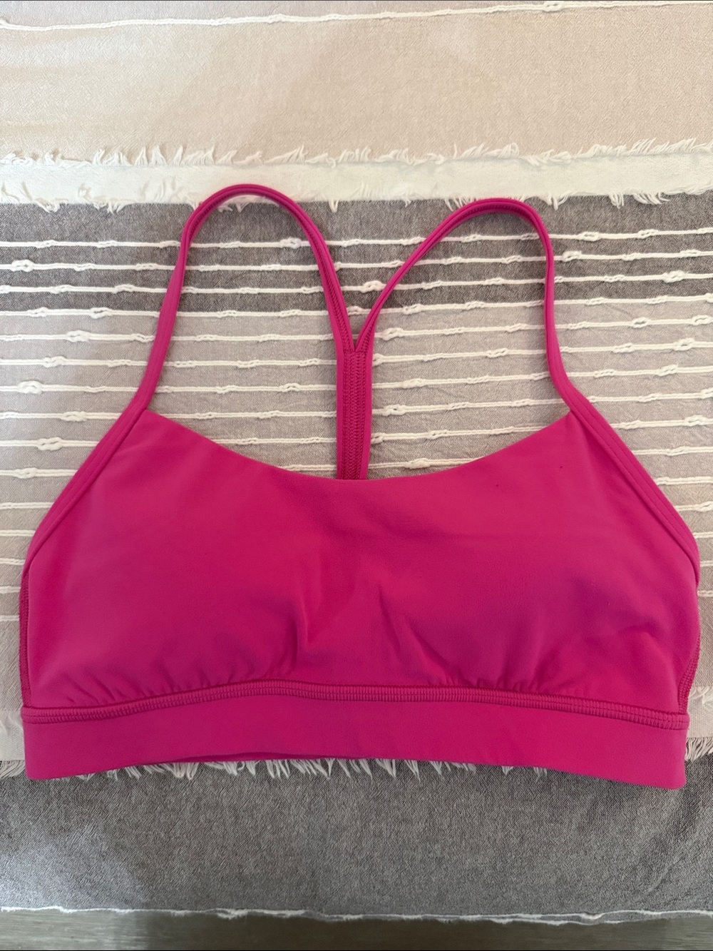 Women's Pink Lululemon Sports Bra